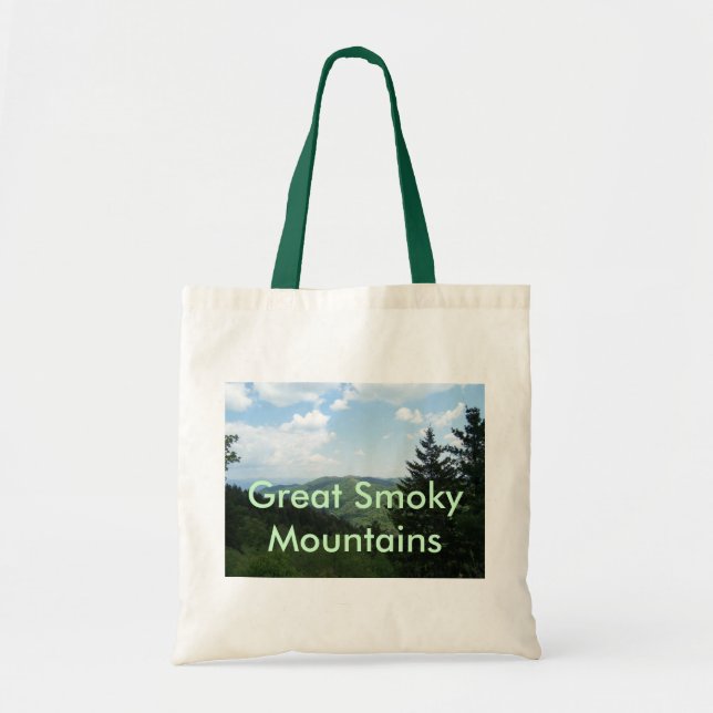 Great Smoky Mountains Tote Bag (Front)