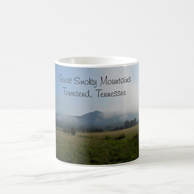 Great Smoky Mountains Townsend Tennessee Coffee Mug (Center)