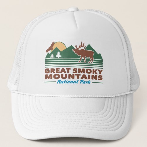 Great Smoky Mountains Trucker Hat