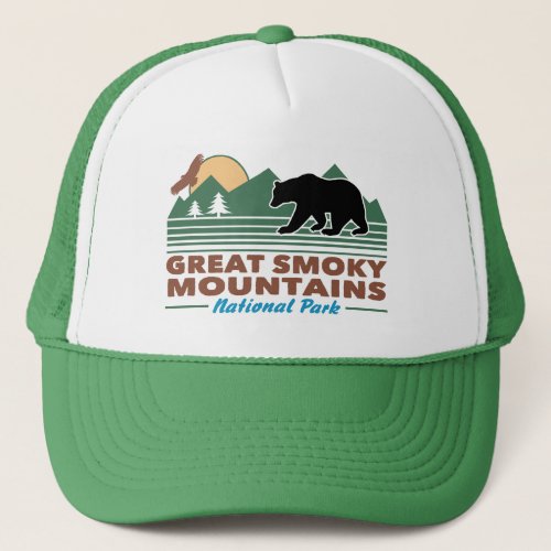 Great Smoky Mountains Trucker Hat