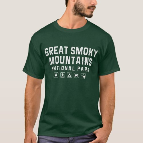 Great Smoky Mountains Tshirt dark
