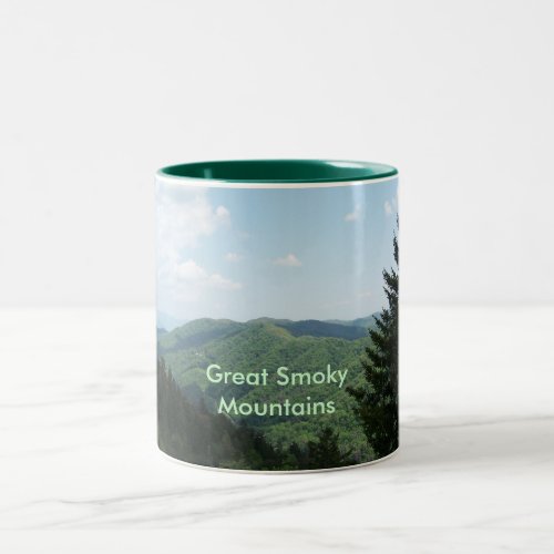 Great Smoky Mountains Two_Tone Coffee Mug