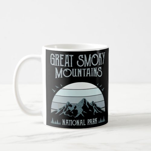 Great Smoky Mountains Vintage National Park Gift  Coffee Mug