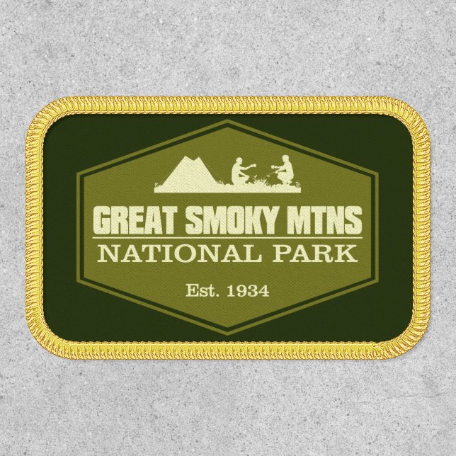 Great Smoky Mtns NP 3 Patch (Front)
