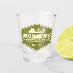 Great Smoky Mtns NP 3 Shot Glass
