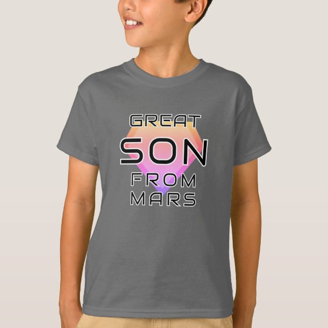 Great Son From Mars T-Shirt (Front)