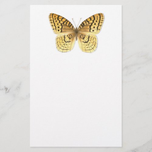 Great Spangled Fritillary Butterfly Stationery