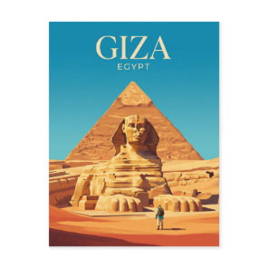 Great Sphinx Egypt Postcard