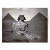 Great Sphinx & Giza Pyramids Necropolis Egypt (Front Horizontal)