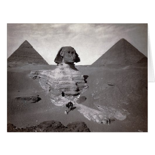 Great Sphinx & Giza Pyramids Necropolis Egypt (Front Horizontal)