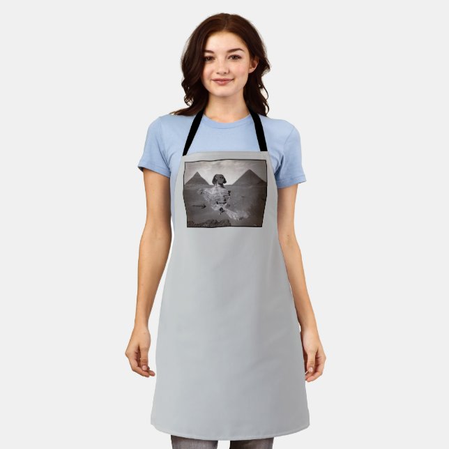 Great Sphinx & Giza Pyramids Necropolis Egypt Apron (Worn)