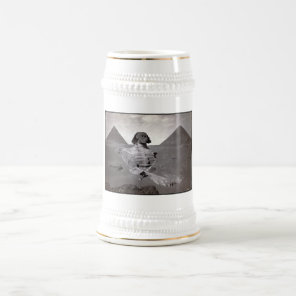 Great Sphinx & Giza Pyramids Necropolis Egypt Beer Stein