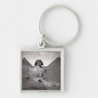 Great Sphinx & Giza Pyramids Necropolis Egypt Keychain