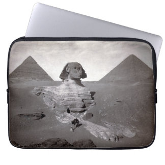 Great Sphinx & Giza Pyramids Necropolis Egypt Laptop Sleeve
