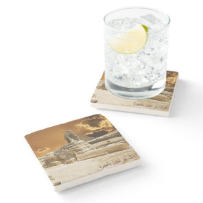 Great Sphinx of Giza - Africa - Egypt Stone Coaster