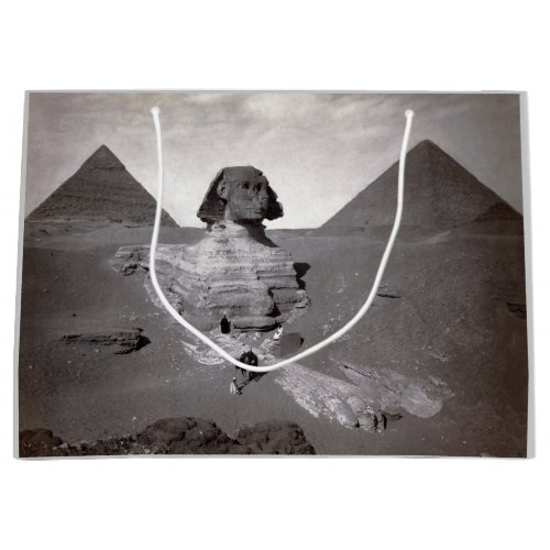 Great Sphinx of Giza Necropolis and Pyramids Large Gift Bag