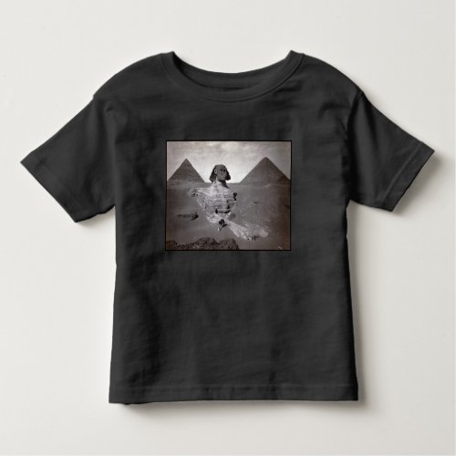 Great Sphinx of Giza Necropolis and Pyramids Toddler T_shirt