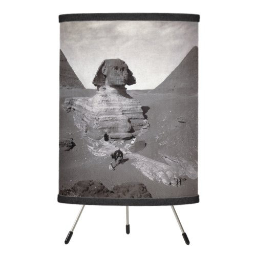 Great Sphinx of Giza Necropolis and Pyramids Tripod Lamp