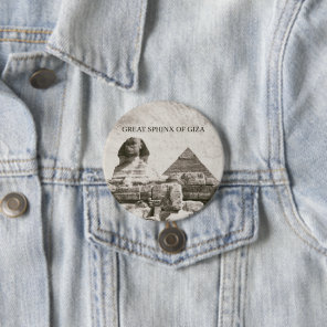 Great Sphinx of Giza Pyramid Button