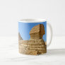 Great Sphinx of Giza with Khafre pyramid - Egypt Coffee Mug