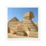 Great Sphinx of Giza with Khafre pyramid - Egypt Napkins