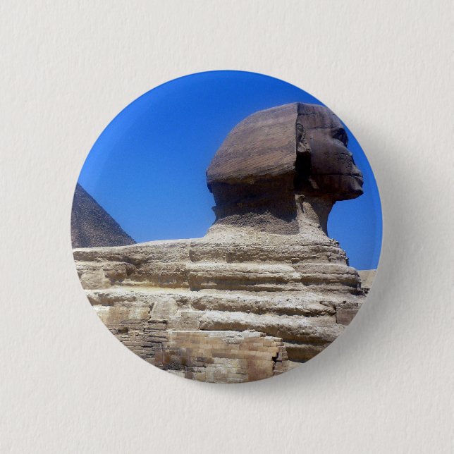 great sphinx pinback button (Front)