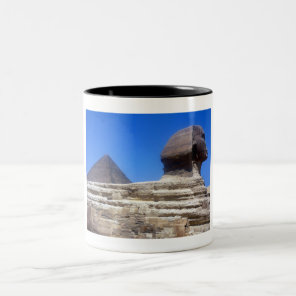 great sphinx Two-Tone coffee mug