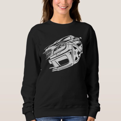 Great Sports Car  Automobile Tire Racing Racer 1 Sweatshirt