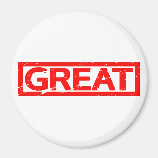 Great Stamp Magnet (Front)