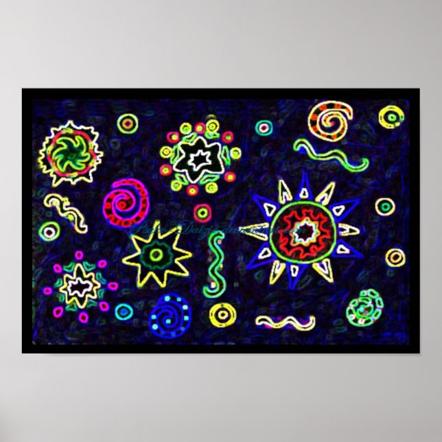 Great Stars in the Sky Poster (Front)