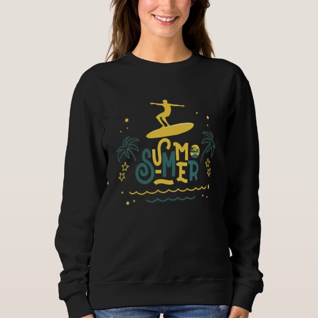 Great  Summer Vacation Sweatshirt (Front)