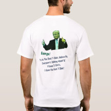 Great T-Shirt! Funny Donald Trump Photo Name