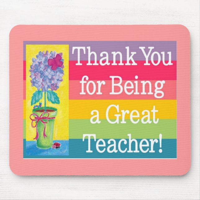 Great teacher gift mouse pad (Front)
