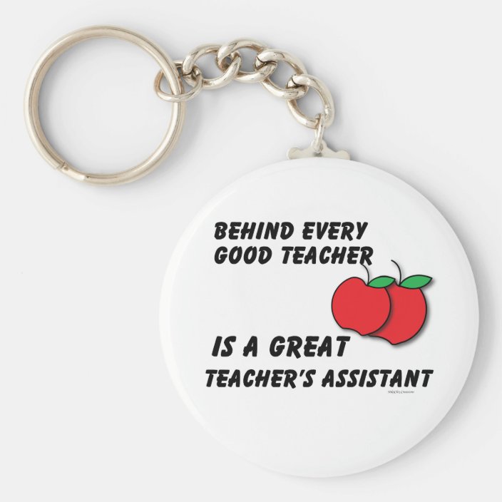 Great Teacher's Assistant Keychain