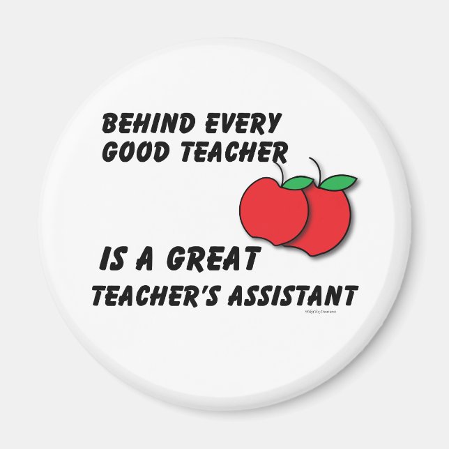 Great Teacher's Assistant Magnet (Front)