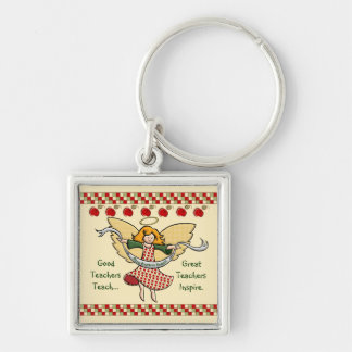 Great Teachers Inspire Keychain