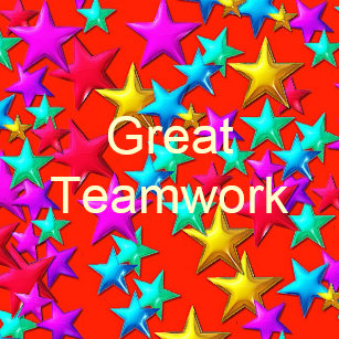 teamwork stickers zazzle