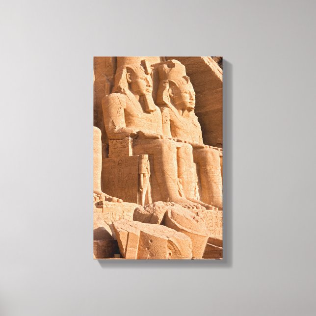 Great Temple of Abu Simbel - Ramses II - Egypt Canvas Print (Front)