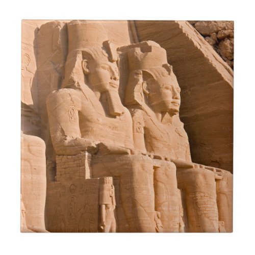 Great Temple of Abu Simbel _ Ramses II _ Egypt Ceramic Tile