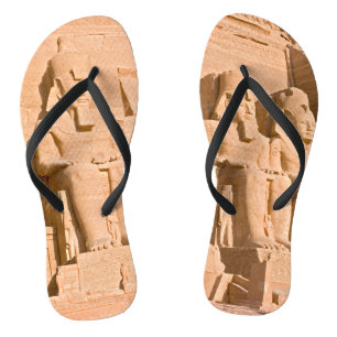 Great Temple of Abu Simbel - Ramses II - Egypt Flip Flops