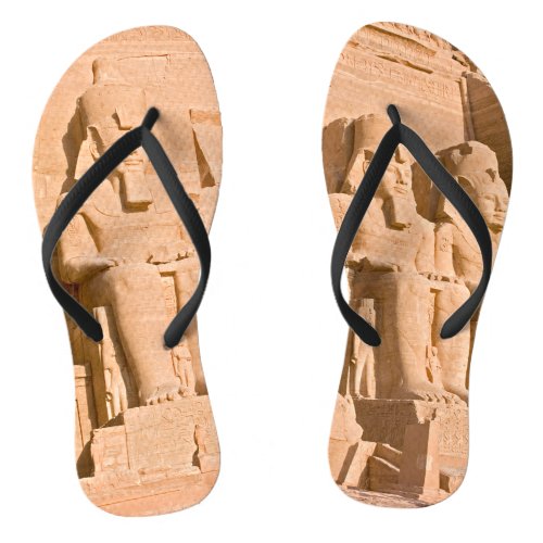 Great Temple of Abu Simbel _ Ramses II _ Egypt Flip Flops