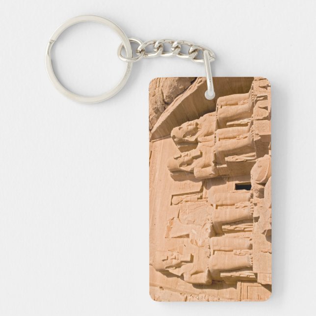 Great Temple of Abu Simbel - Ramses II - Egypt Keychain (Front)