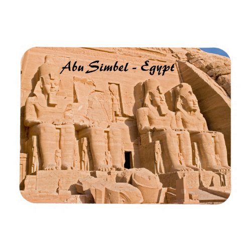 Great Temple of Abu Simbel _ Ramses II _ Egypt Magnet