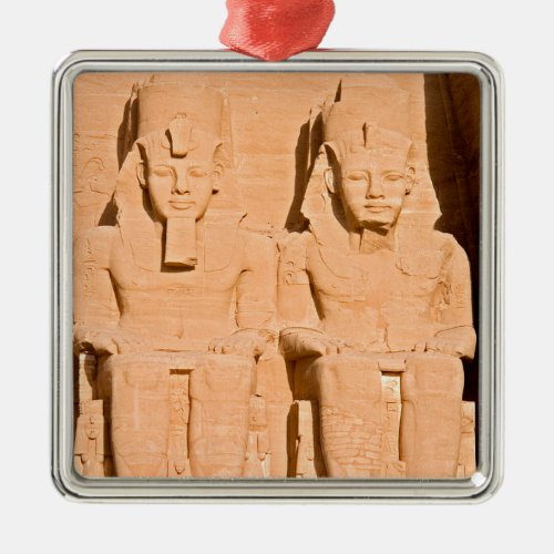 Great Temple of Abu Simbel _ Ramses II _ Egypt Metal Ornament