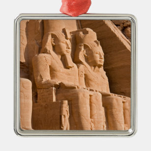 Great Temple of Abu Simbel - Ramses II - Egypt Metal Ornament