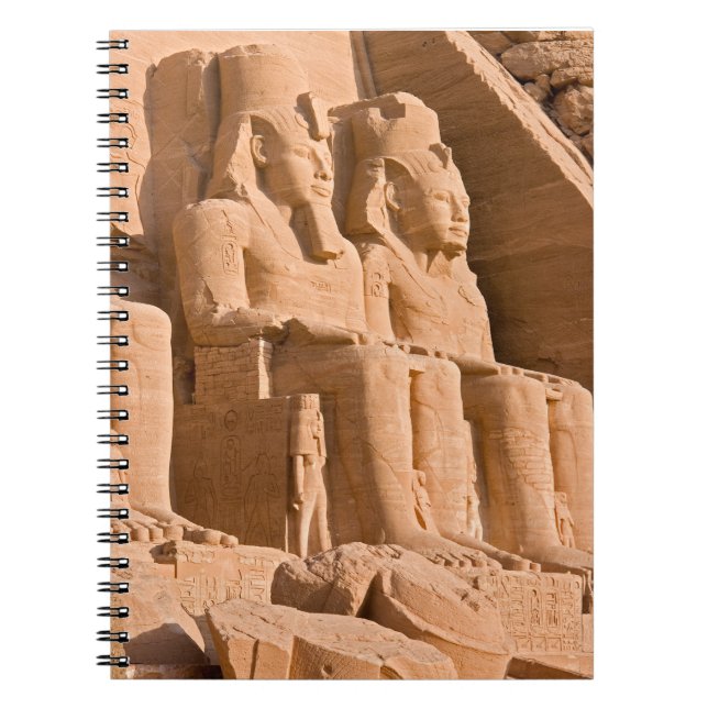 Great Temple of Abu Simbel - Ramses II - Egypt Notebook (Front)