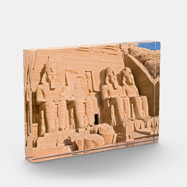 Great Temple of Abu Simbel - Ramses II - Egypt Photo Block (Left)
