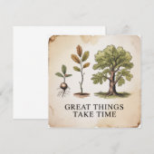 Great Things Take Time (Front/Back)