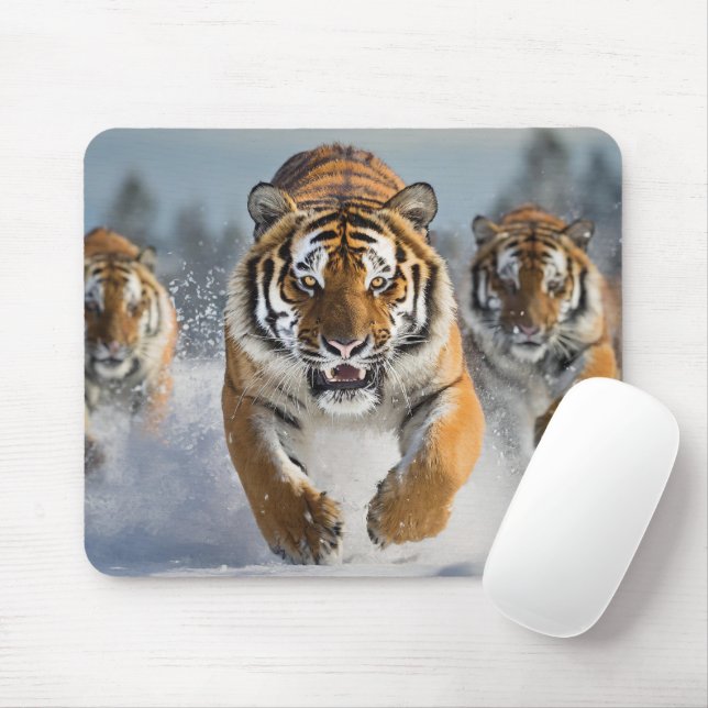 Great Tiger Mouse Pad! Pad (With Mouse)