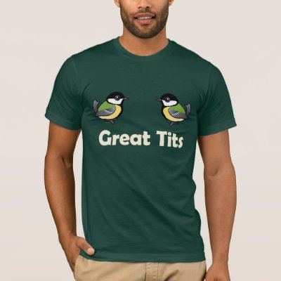 I love tits T-shirt Funny Gift for Birdwatching & Tit bird -  Portugal